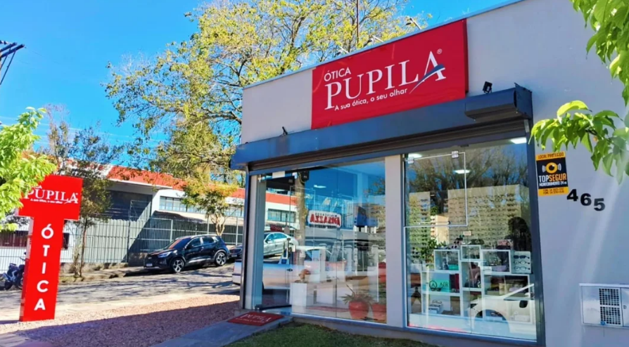 Fachada da Ótica Pupila Bela Vista