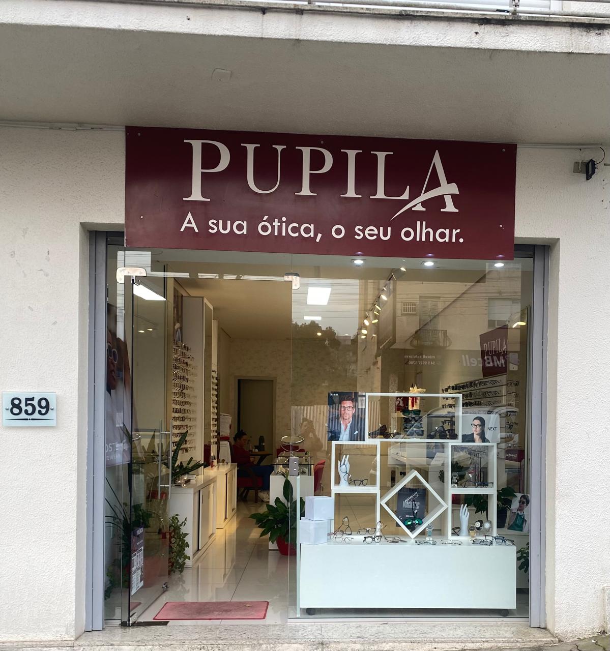 Fachada da Ótica Pupila São Marcos — Venâncio Aires em São Marcos