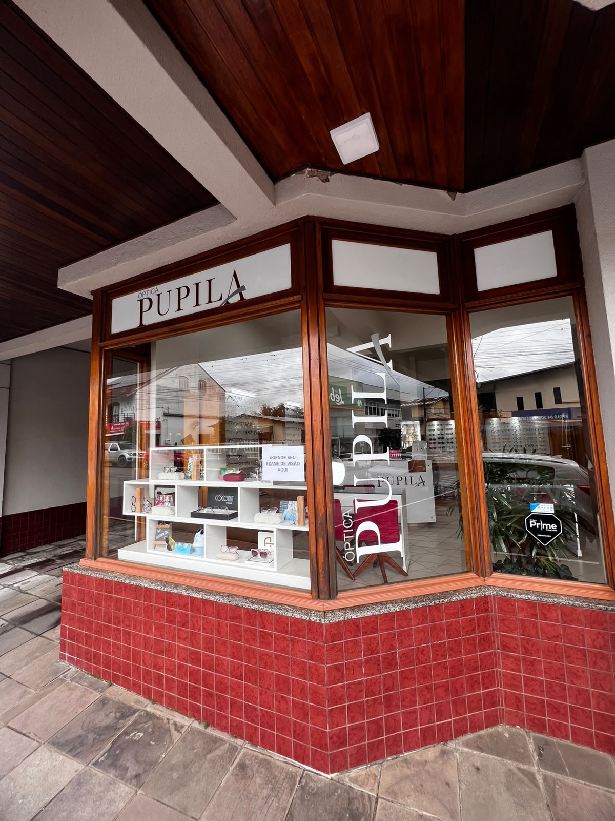 Fachada da Ótica Pupila Salvador do Sul